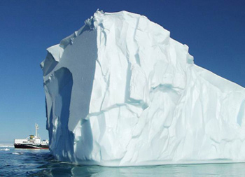 Iceberg a la deriva